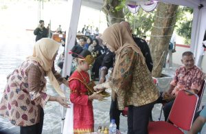 Kenalkan Produk UMKM dan Seni Budaya, Mahasiswa KKN Unila Gelar Kalianda Expo