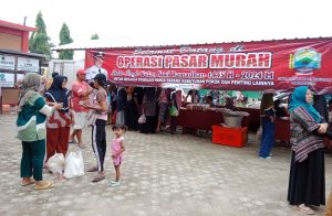 Operasi Pasar Murah Pemkab Lampung Selatan Berlanjut di Kecamatan Way Panji