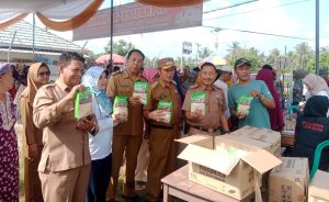 Telur dan Gula Jadi Komoditi Paling Diminati Warga di Pasar Murah Sidomulyo