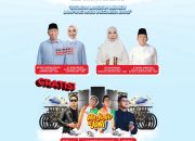 Sedulur Mirza Deklarasi Dukung Mirza-Jihan dan Eva-Dedi, Hadirkan Jono Joni dan Bertabur Hadiah