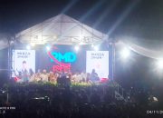 Diguyur Hujan Deras, Ribuan Warga Lamteng Khidmat Ikuti Gelaran Sholawat RMD ISME