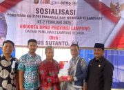 Agus Sutanto Gelar PIP di Natar