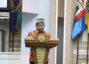 Pj. Gubernur Hadiri Pembinaan Mental Spiritual Anggota Pol PP