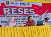 Dewi Nadi Giat Reses di Kampung Tanjung Anom