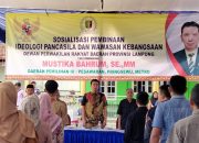 Mustika Tanamkan Pancasila di Warga Pesawaran   