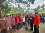 Fraksi PDIP DPRD Lampung Sambangi Korban Banjir