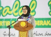 Wamabida Pramuka Lampung Jihan Nurlela Hadiri Halal Bihalal Kwarda Pramuka di Lampung Timur