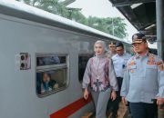 Wagub Jihan Nurlela Luncurkan Layanan Mudik Gratis Idul Fitri 1446 H di Stasiun KA