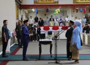 Pj. Sekdaprov Hadiri Pelantikan PAW Anggota DPRD Lampung