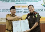 Gubernur Mirza Serahkan Surat Hibah Lahan di Kawasan Kota Baru