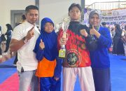 Novendra Fahtian Bahri Juara I 02SN Karate Kota Bandar Lampung