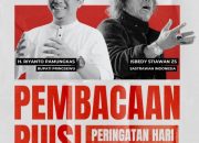 Bupati Pringsewu dan Paus Sastra Lampung ‘Duel Puisi’ di Graha Pamungkas