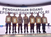Lima Polres di Lampung Raih Penghargaan Kapolri