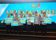 Borong Penghargaan Bergengsi, Polda Kalbar Unjuk Gigi di Tingkat Nasional