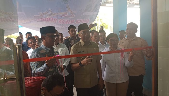 Gubernur Lampung Launching Dapur Makan Bergizi Gratis Di Lamteng