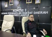 Syafi’i : Komisi I DPRD Lampung Soroti Perpanjangan Masa Jabatan KI dan KPID