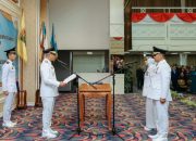 Gubernur Mirza Resmi Lantik Bupati dan Wakil Bupati Pesawaran Periode 2025–2030