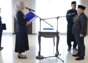 Wagub Jihan Lantik dr. Imam Ghozali Sebagai Direktur RSUD Dr. H. Abdul Moeloek