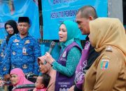 Ketua TP PKK Provinsi Lampung Batin Wulan Kunjungi Pekon Marang, Dorong Penguatan Pemberdayaan Keluarga