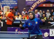 Kontingen Lampung Tambah Pundi Medali dari Cabor Tenis Meja Pada Pornas Korpri 2025