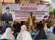 Reza Berawi Sosialisasikan Perda Rembug Desa untuk Cegah Konflik di Gadingrejo