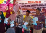 Ely Wahyuni Sosialisasikan Perda Rembug Desa di Pesawaran