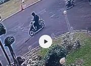 Aksi Pencurian Terekam CCTV, Motor Wartawan Raib di Balai Keratun