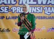 Bunda PAUD Provinsi Lampung Ajak Anak Berani Berkarya Lewat Gebyar Mewarnai