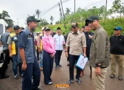 Dorong Peningkatan Infrastruktur Jalan, Bupati Pesawaran Dampingi Gubernur Tinjau Ruas Jalan Provinsi