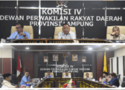 Komisi IV DPRD Provinsi Lampung Gelar RDP Bahas Kontribusi CSR dan Infrastruktur
