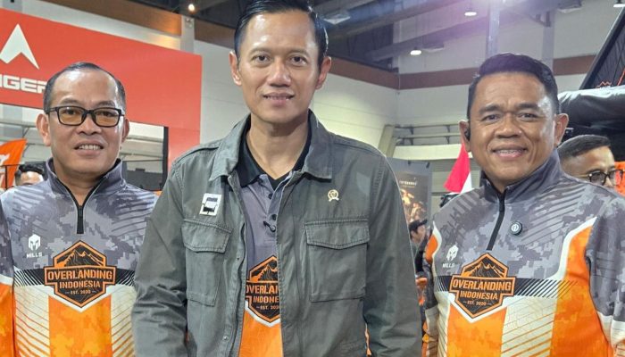 AHY Kukuhkan Deni Ribowo sebagai Ketua Pengda Overlanding Indonesia Lampung