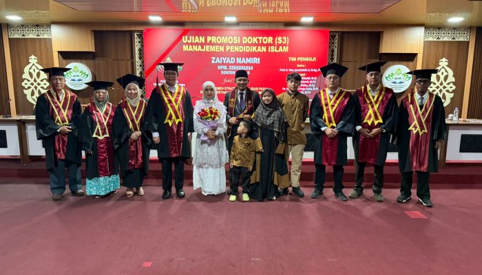 Zaiyad Namiri Raih Gelar Doktor, Tawarkan Enam Langkah Digitalisasi Sekolah