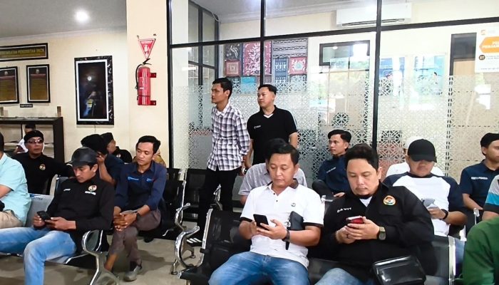 Puluhan Wartawan di Lampung Gruduk Polresta, Laporkan Dugaan Ancaman Oknum Pejabat